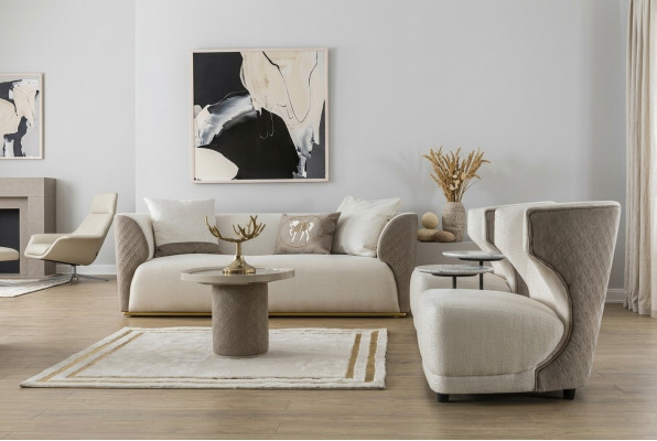 Luxus Sesel Design Sofa Sëtzer Lounge Club Polster klassesch Sëtz Relax Nei