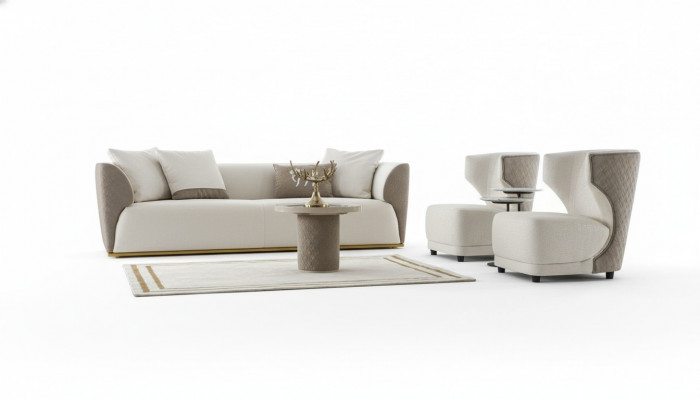 Luxus Sesel Design Sofa Sëtzer Lounge Club Polster klassesch Sëtz Relax Nei