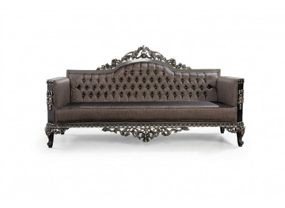 3-plaze Sofas Textil Grouss Miwwel Wunnzëmmer Klassesch Neit Sofa Polyester Canapé