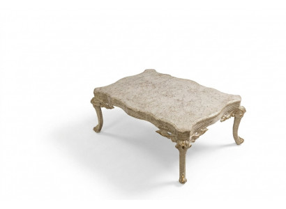 Wunnzëmmer Dësch Holz Dëscher Couchtisch Barock Rokoko Niewendësch