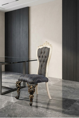 Klassesche Chesterfield Trounssessel Designer Iesszëmmer Still Luxus Einsëtzer