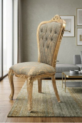 Iesszëmmer Stull Designer Fautel Barock Luxus Fautel Klassesch Still Nei