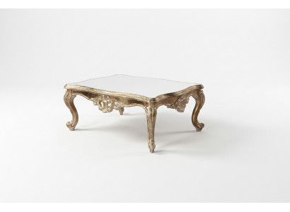 Wunnzëmmerdësch Dësch Sofa Dëscher Klassesch Bäidësch Ofstellungsdësch Golden