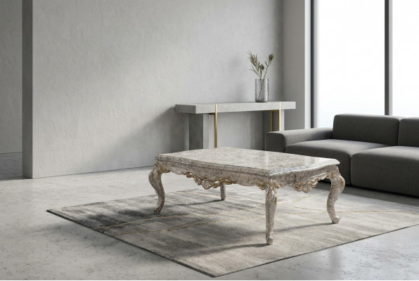 Luxus Wunnzëmmerdësch Clubdësch Sofadësch Klassesch Niewendësch Ofstellungsdësch