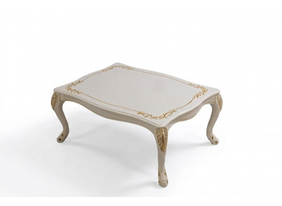 Couchtisch Klassesch Bäizetztisch Luxus Wunnzëmmer Design Dësch Miwwelen Holz Nei
