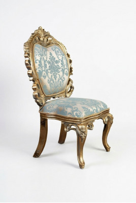 Iesszëmmer Stull Polsterstull ouni Aarmleun Luxus Fauteuil Still Wunnzëmmer