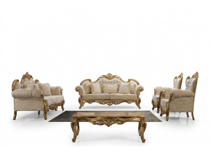 Sëtzkombinatioun 3311 Sëtz Set Design Sofa Polster Couchen Couch Klassiker Luxus