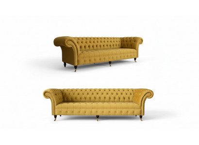 Luxus Beige Sofasëtzer 3+3 Sëtzer Modern Couch Wunnzëmmer Stil Miwwelen