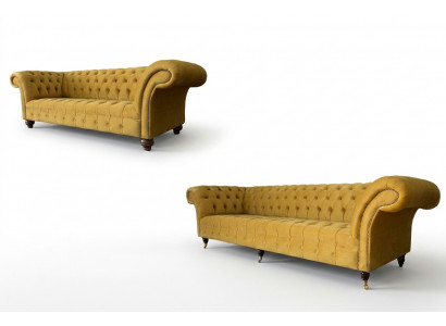 Sofagarnitur 3+2 Sëtzer Set Design Sofas Polster Couchen Chesterfield