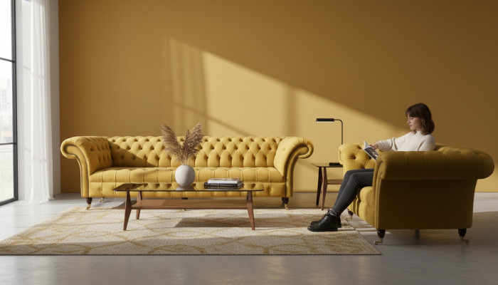 Sofasët 3+1 Sëtz Set Design Sofas Polster Couchen Modern