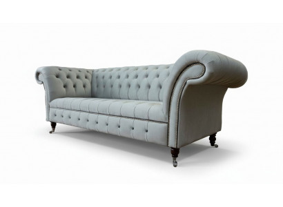 Design 2-Sitzer-Sofa Lounge Sofa Textil Polster Stoff Luxus Couche