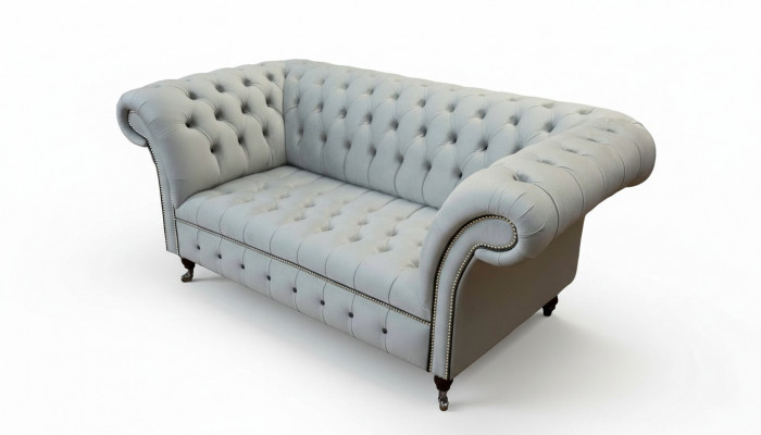 Chesterfield Canapé 2 Platzen Canapé Polster Canapéen Design Luxus Canapéen Gro