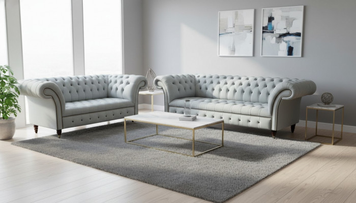 Sofagarnitur 3+2 Plaz nei Set Design Sofas Polster Relax Modern