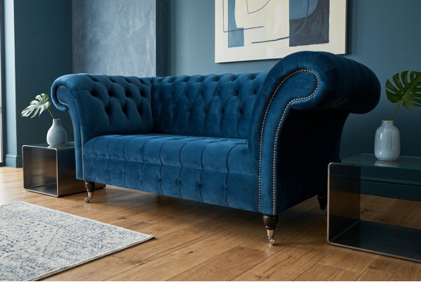 Chesterfield Sofa Canapé Polster Canapé 2er Couches Polster Zweesëtzer