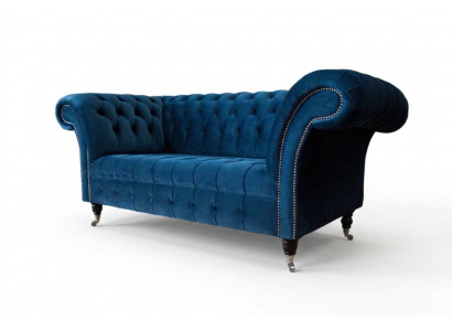 Chesterfield Sofa Canapé Polster Canapé 2er Couches Polster Zweesëtzer
