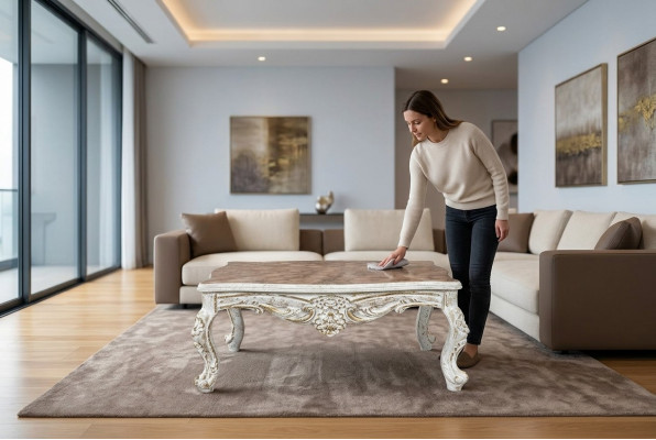 Couchtisch Dësch Couchtischen Miwwelen Barock Rokoko Dëscher Ariichtung