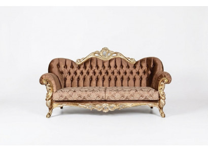 Klassesch dräisëtzer barock Couch Ariichtung 3er franséisch Miwwelen