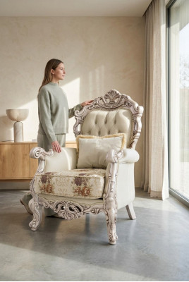 Chesterfield Barock Sëtz Couch Sofa Miwwelen Ariichtung Couchen Sofas Stull