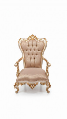 Beige Chesterfield Still antike Stil Stillen Still Barock Rokoko Miwwelen
