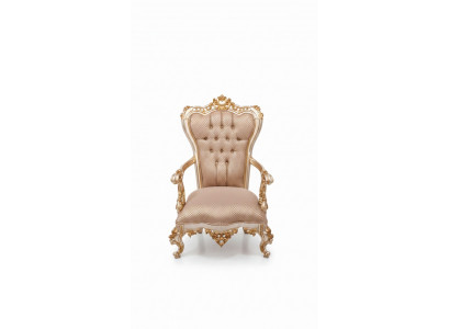 Beige Chesterfield Still antike Stil Stillen Still Barock Rokoko Miwwelen