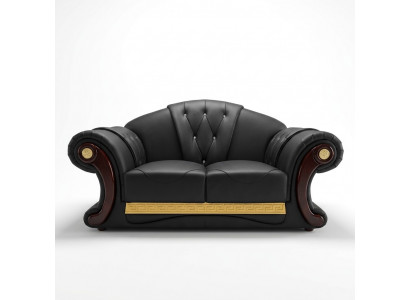 Chesterfield Zweisitzer Canapé Design Miwwelen Klassesch Sofas Ariichtung