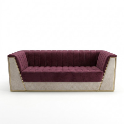 Rose Medusa Couch Dräisëtzer Polster Mëll Couchen Canapéë Miwwelen Stoff