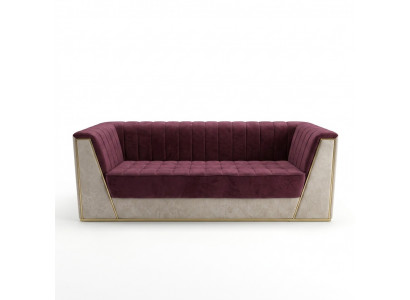 Rose Medusa Couch Dräisëtzer Polster Mëll Couchen Canapéë Miwwelen Stoff