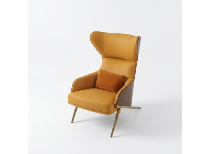 Luxus Fauteuil Einsitzer Sofa Canapé Miwwelen Ariichtung Kanzlei Hotel Nei
