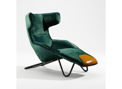 Luxus Grénge Fauteuil 1-Sëtzer Wunnzëmmer Polstersëtzmoöbel Polstersëtz.