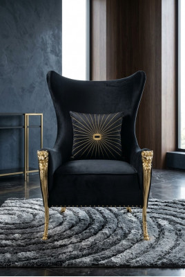 Luxus Sëtz Canapé Polster Miwwelen Anzelsëtz Canapéen Sofa Ousselsëtz