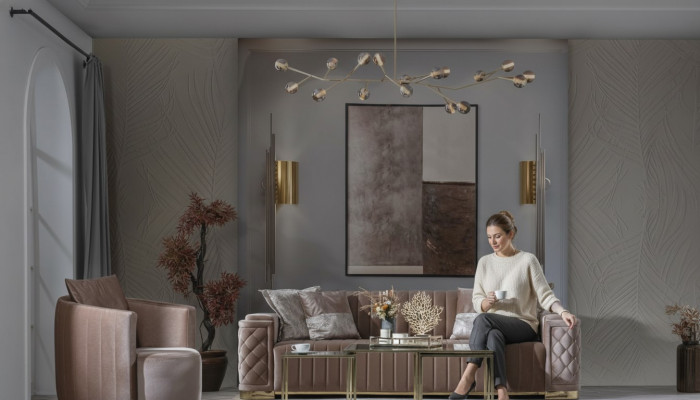 Luxus Canapé 3+1 Miwwelen Sofa Canapéen Sofagarnitur Chesterfield 2tlg.