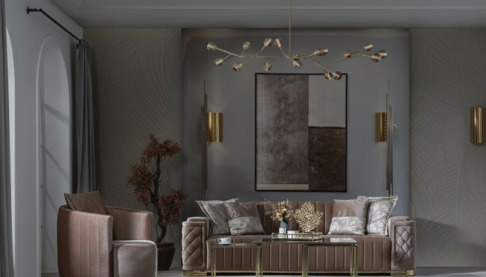 Luxus Canapé 3+1 Miwwelen Sofa Canapéen Sofagarnitur Chesterfield 2tlg.