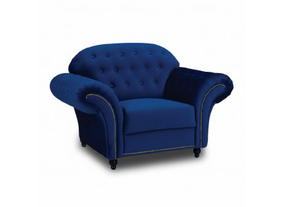 Bloen Chesterfield Fautteuil Eenzelsëtz Canapé Sofa Blo Lienestull Miwwelen