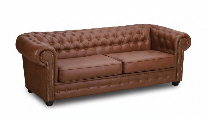 Chesterfield Sofa Stoff Design Sofas Bettfunktioun Wunnzëmmer Couch