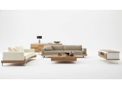 Modern Canapé-Garnitur 3+2 Sëtzer Luxuriéis Wunnzëmmer-Sofa Polsterset