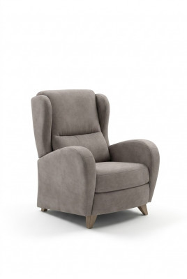 Luxe Relax-Sessel Lieseessel Modern Design Eensëtzer Taupe Modern