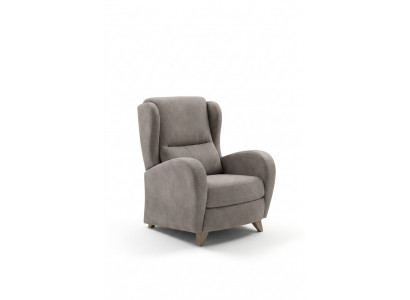 Luxe Relax-Sessel Lieseessel Modern Design Eensëtzer Taupe Modern
