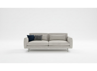 Dräi-Sëtzer Canapé Modern Wohnzimmermiwwel Stoff Sofas Gro Modern Stil