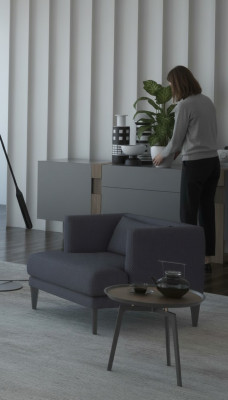 Grousen einsëtzegen Luxus Designer Sëtz, Relaxsëtz, Oueresëtz Modern.