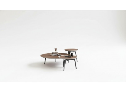 Couchtisch Set Wunnzëmmereinrichtung Luxus Braun Dëscher Luxus Design Holz