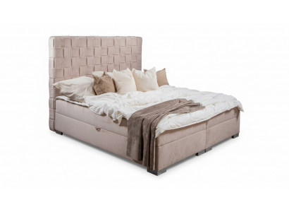 Beige Schlofkummer Better Polster Bett Chesterfield Textilstoff Nei