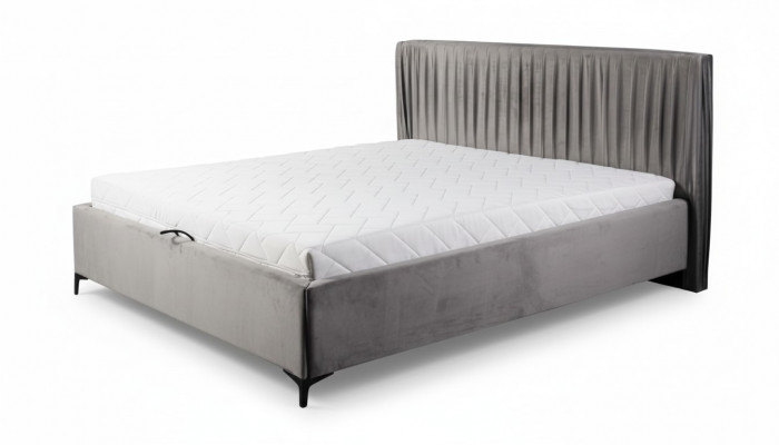 Bett mat Bettkëscht Schlofkummer Polster Betten Elegant Hotel Zëmmer Miwwel