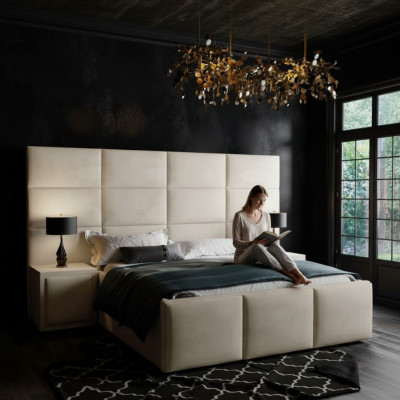 Duebelbett Bett Këssen Better Design Schlofzëmmer Miwwelen Ariichtung 180x200cm