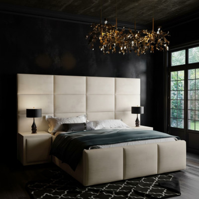 Duebelbett Bett Këssen Better Design Schlofzëmmer Miwwelen Ariichtung 180x200cm