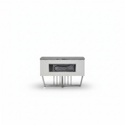 Design Nuecht Dësch Konsole Bäistell Konsolen Dëscher Schlofzëmmer Metall Luxus