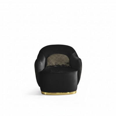 Sëtz Club Lounge Designer Fauteuil Sofa 1 Sëtzer Fernseh Textil Polster Nei