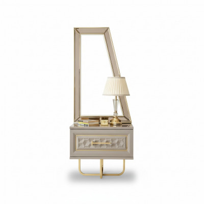 Design Nuetsdësch Konsole Niewendëscher Schlofzëmmer Holz Luxus Konsolen Nei