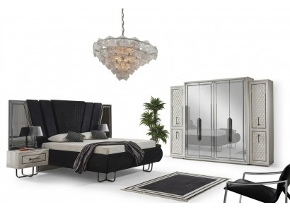 Schlofkummer Miwwelen Bett Nuetsdësch Schafschaf Schaf Better 4tlg