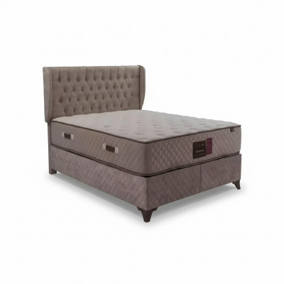 Bett Chesterfield Better fir Schlofkummer Textil 180x200cm inklusiv Matratz