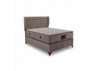 Bett Chesterfield Better fir Schlofkummer Textil 180x200cm inklusiv Matratz